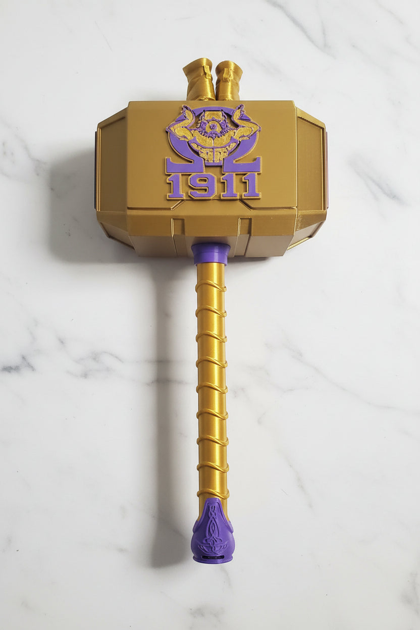 Fraternity OMEGA PSI PHI hype hammer