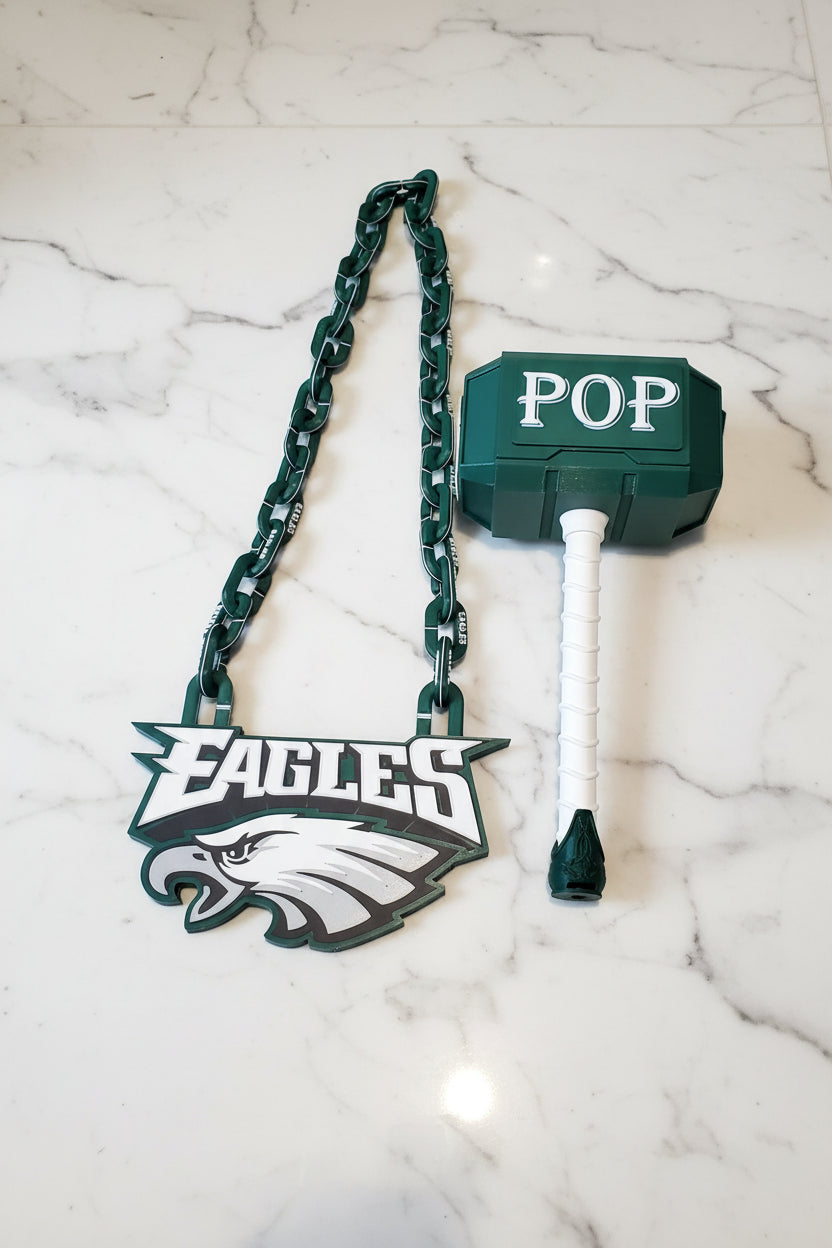 Philadelphia Eagles Combo/ Customized for Dad.