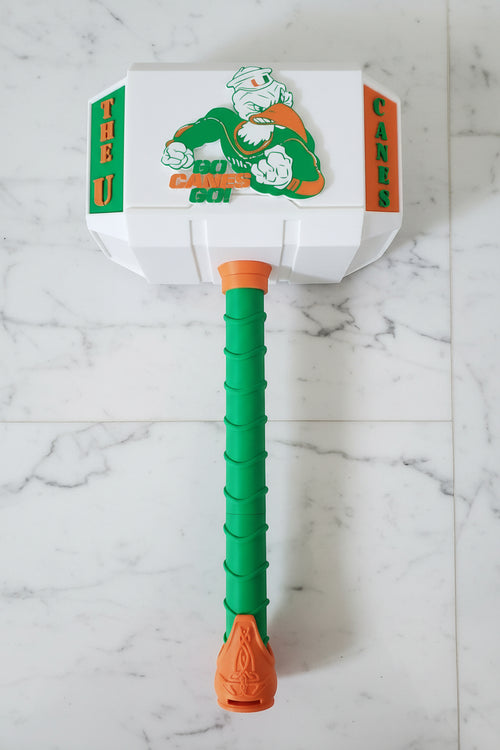Large Hype hammer. Reppin The U