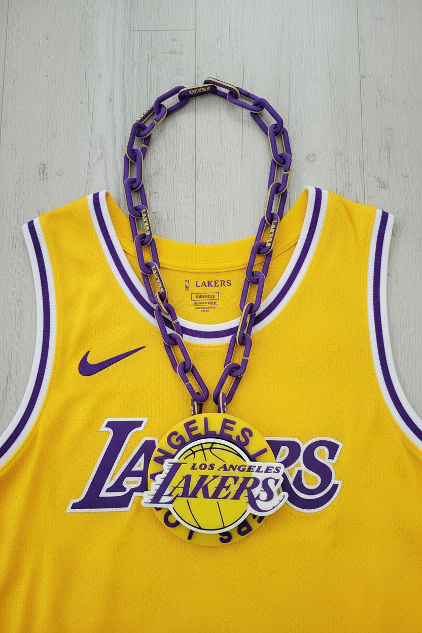Spinning Los Angeles Lakers Chain