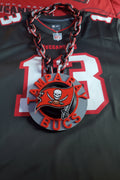THIS CHAIN SPINS! Tampa Bay Buccaneers Hype chain that spins.