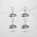 Custom Airstream Keychains. 