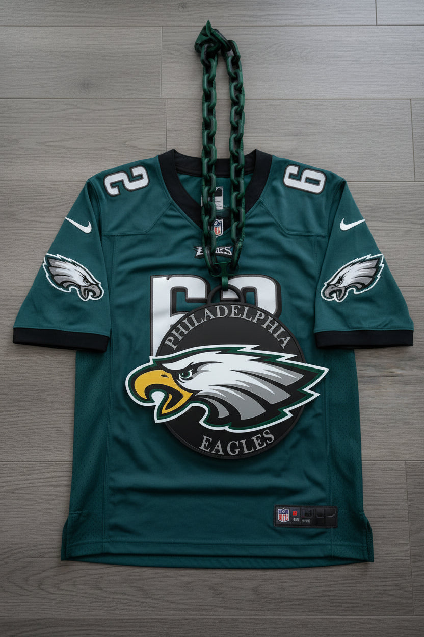 'It's a Philly Thing" Philadelphia Eagles logo Hype chain. "Fly Eagles Fly"