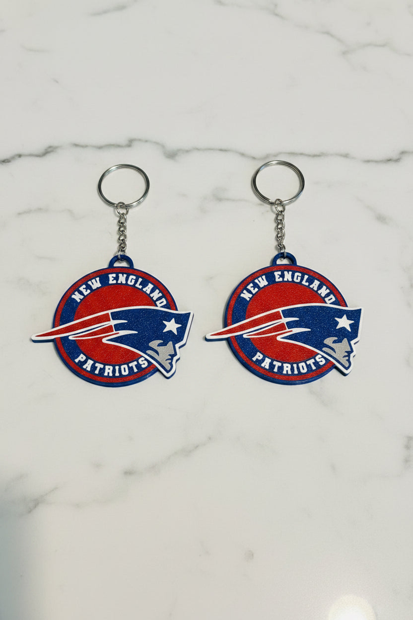 New England Patriots Keychains