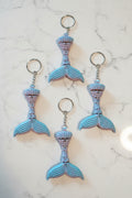 Mermaid tail keychains