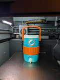 Custom Miami Dolphins 3D Printed Can Holder